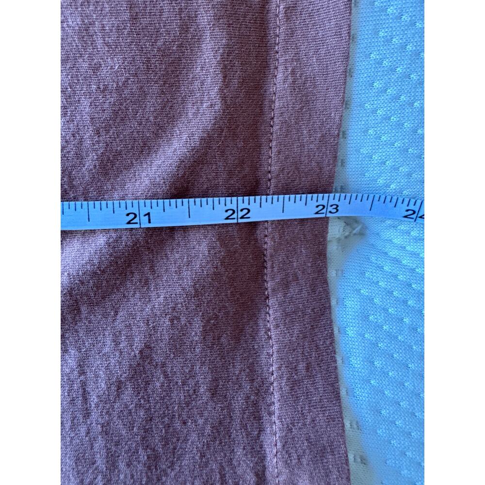 J. Crew Re-Imagined 100% Cotton Turtleneck Top Chestnut Brown Small - Picture 8 of 8
